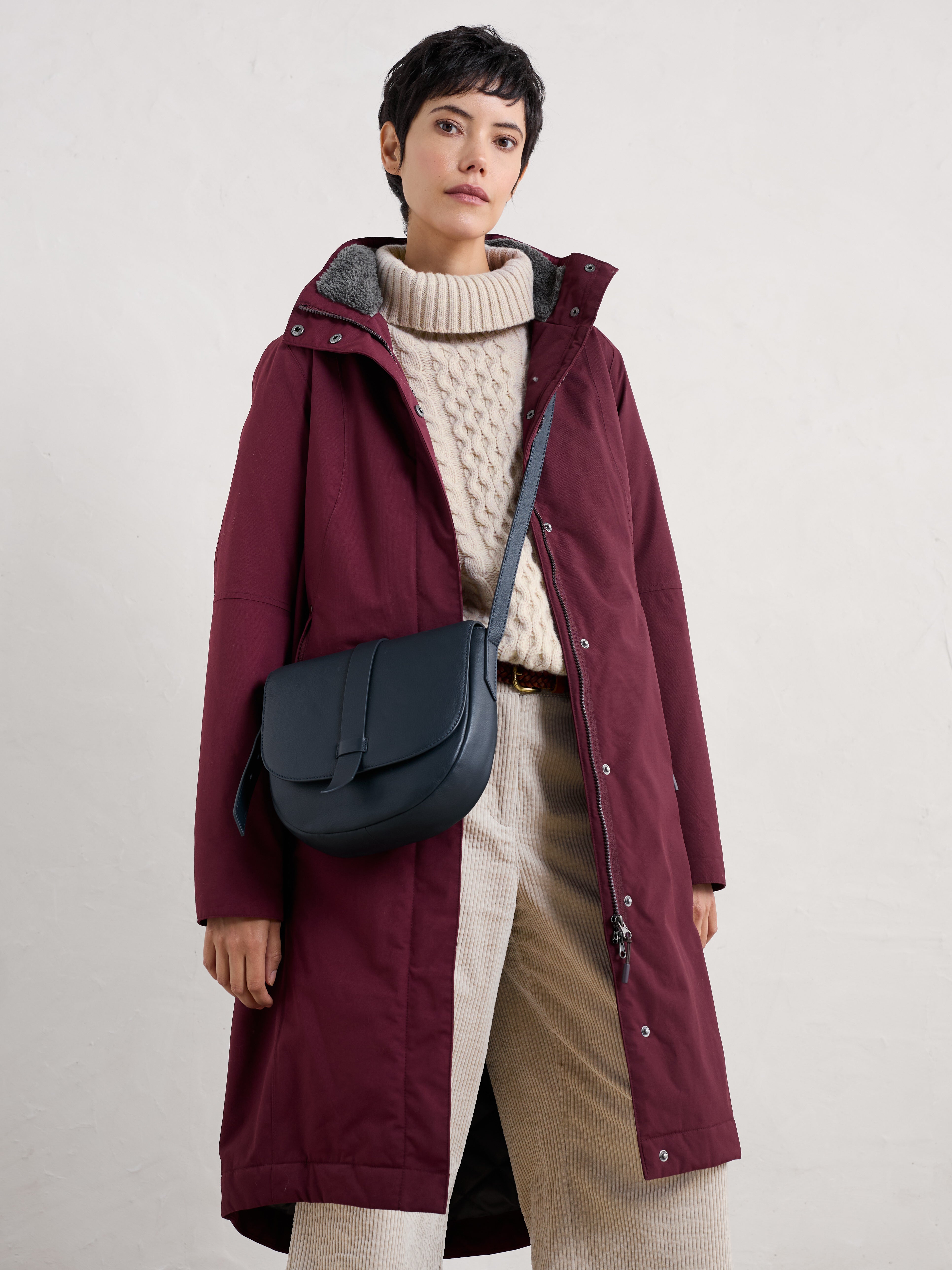 Seasalt Winter Parka Dames Janelle Bergamot model