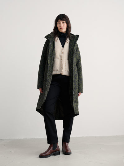 Seasalt Winter Parka Dames Janelle Clay Stamp Highland 