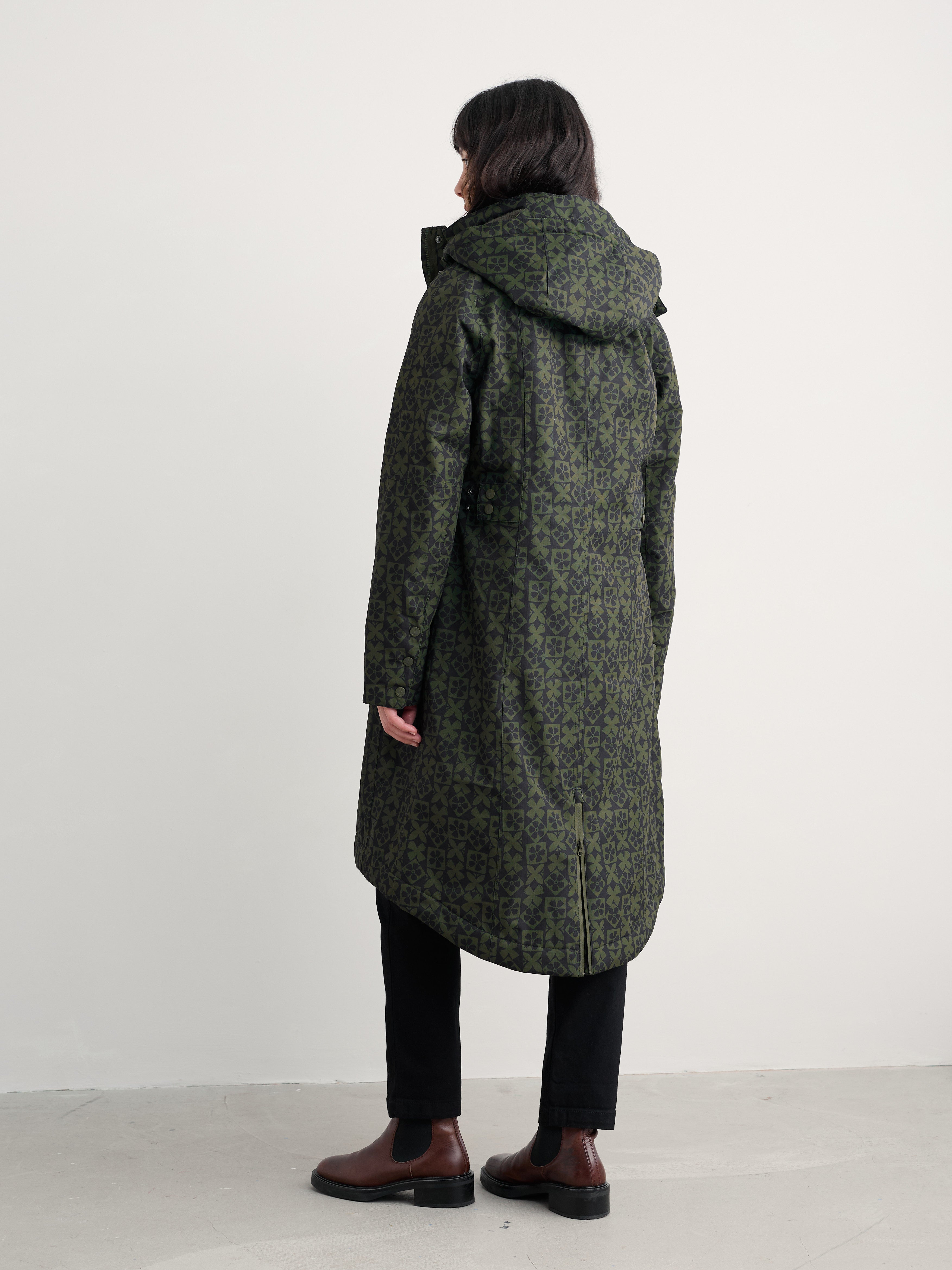 Seasalt Winter Parka Dames Janelle Clay Stamp Highland  model