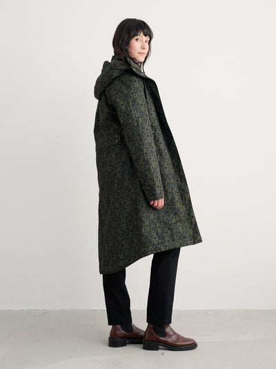 Seasalt Winter Parka Dames Janelle Clay Stamp Highland  side