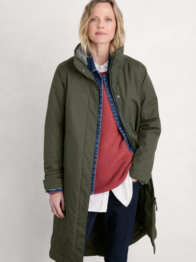 Seasalt Winter Parka Dames Janelle Woodland open