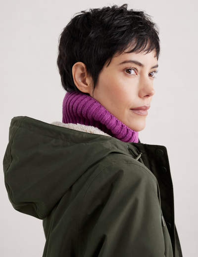 Seasalt Winter Parka Dames Plant Hunter Woodland cap