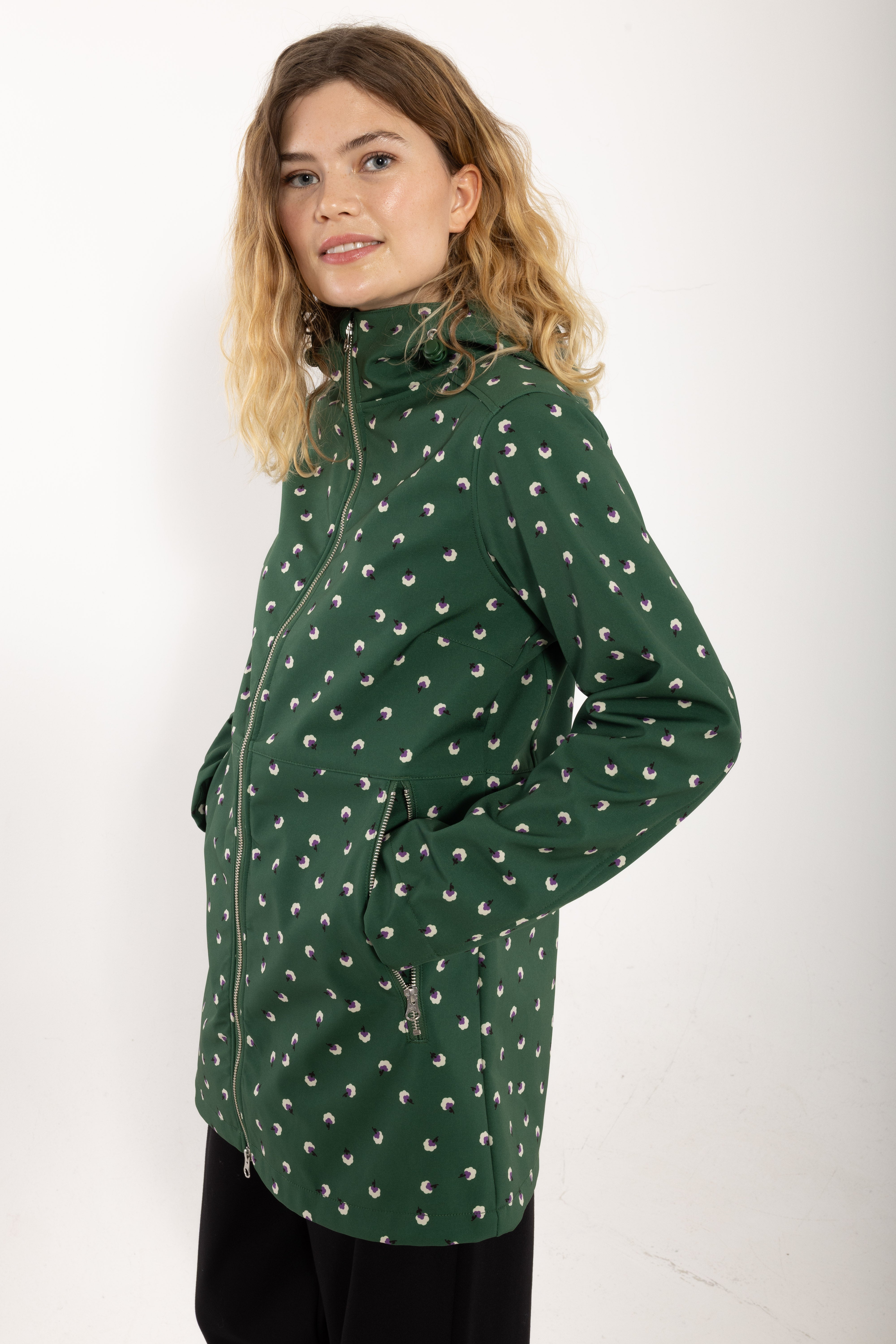 Softshell Jacket met print