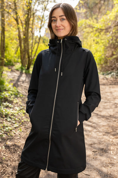 Softshell Regenjas Danejane Black