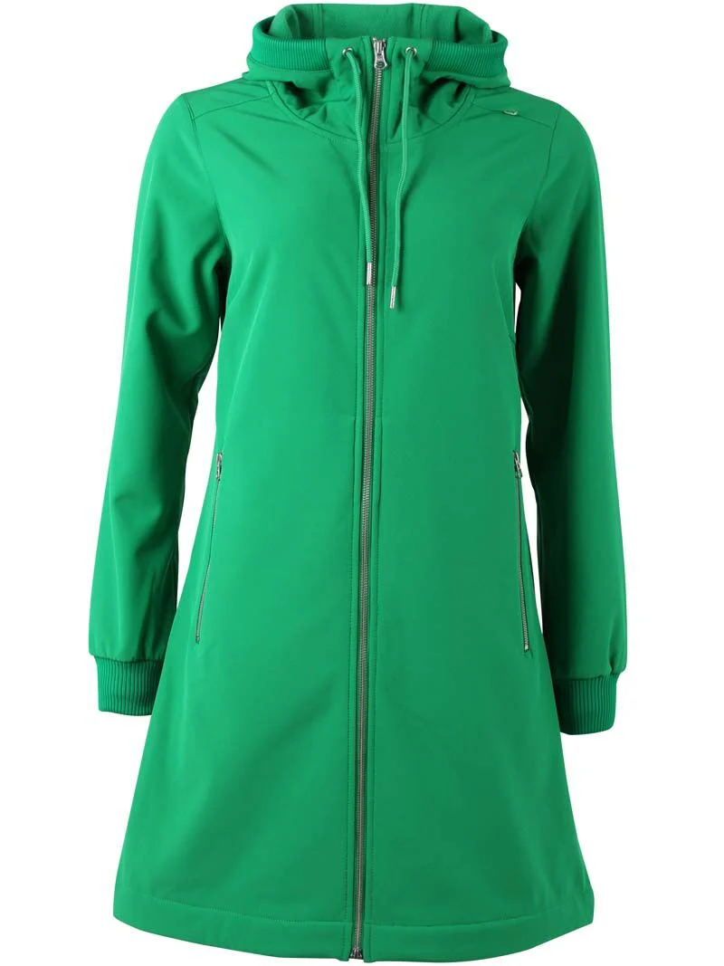 Softshell Regenjas Danejane Green