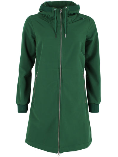 Softshell Regenjas Dark Pine voorzijde1