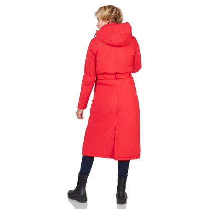 Happy Rainy Days Extra Long Raincoat Quilted Toronto Red 