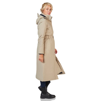 Happy Rainy Days Extra Long Raincoat Quilted Toronto Beige 