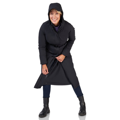 Happy Rainy Days Extra Long Raincoat Quilted Toronto Black 