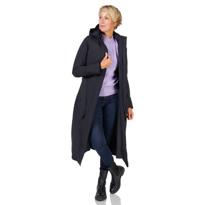 Happy Rainy Days Extra Long Raincoat Quilted Toronto Black 