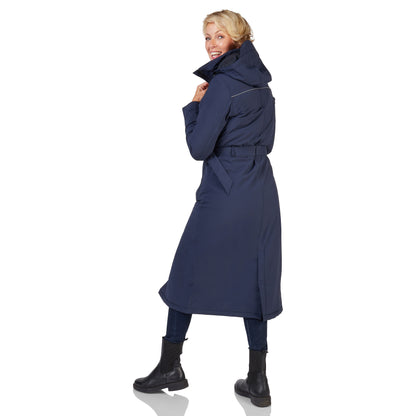 Happy Rainy Days Extra Long Raincoat Padded Toronto Dark Blue 