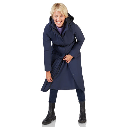 Happy Rainy Days Extra Long Raincoat Padded Toronto Dark Blue 