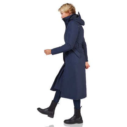 Happy Rainy Days Extra Long Raincoat Padded Toronto Dark Blue 