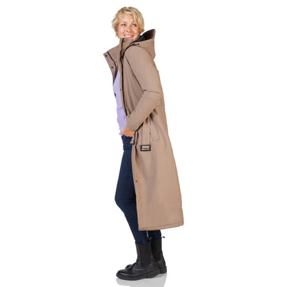 Happy Rainy Days Extra Long Raincoat Quilted Toronto Beige 