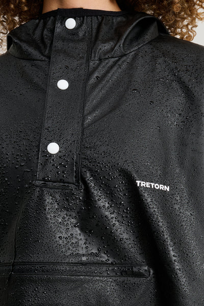 Tretorn Light Rain Poncho zwart  model rain