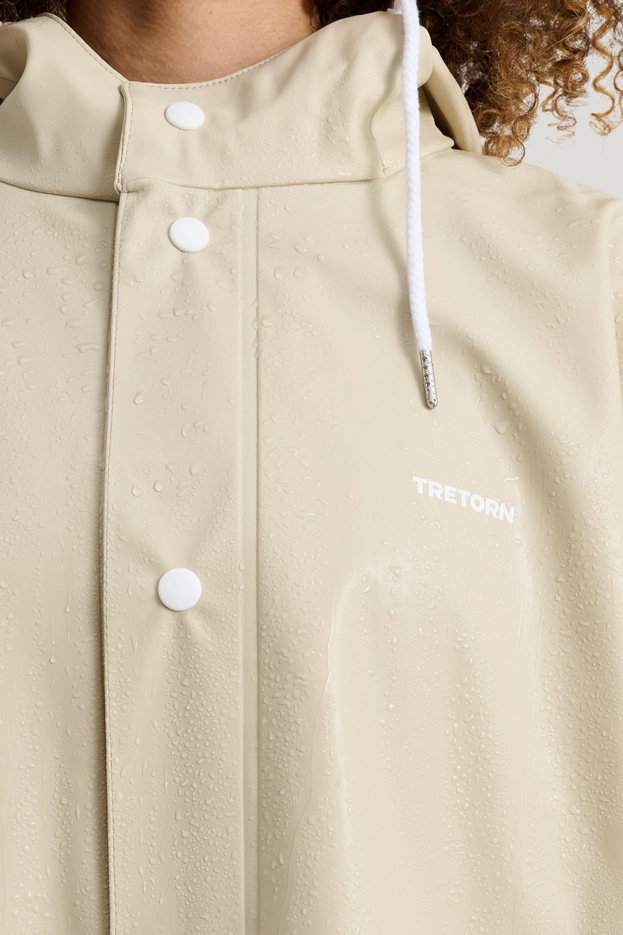 Tretorn Regenjas Sand Wings detail