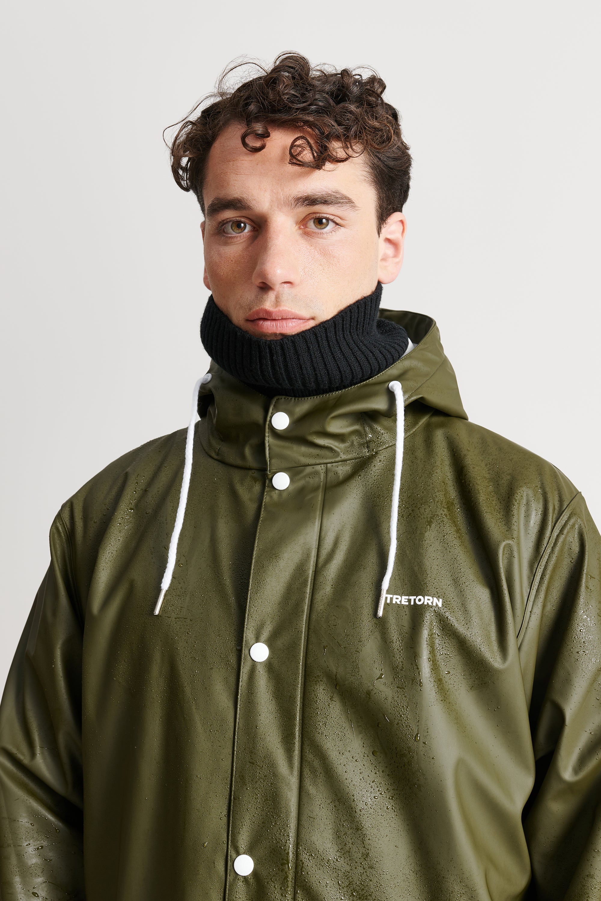 Tretorn Wings Jacket Forest Green man