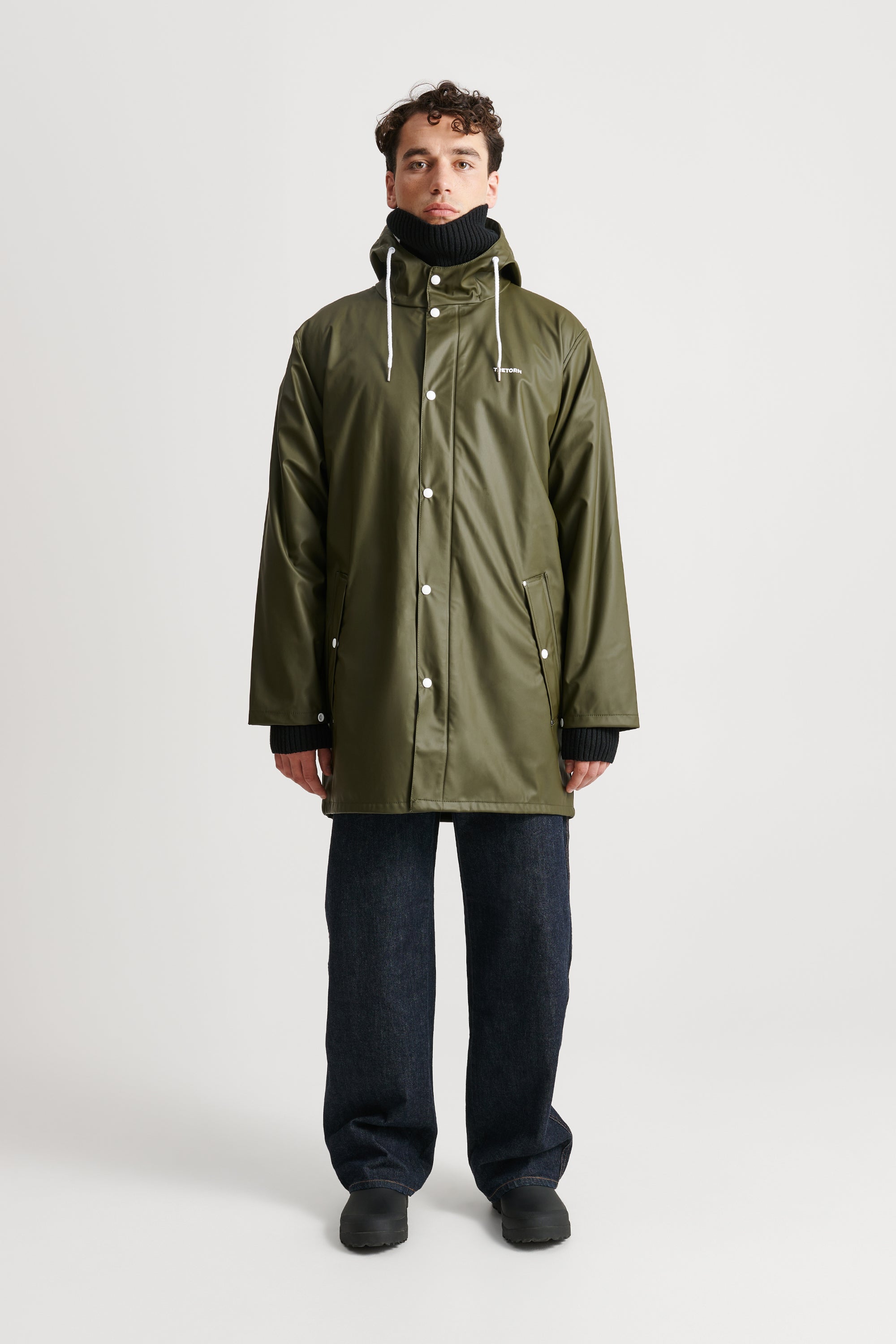 Tretorn Wings Jacket Forest Green man front