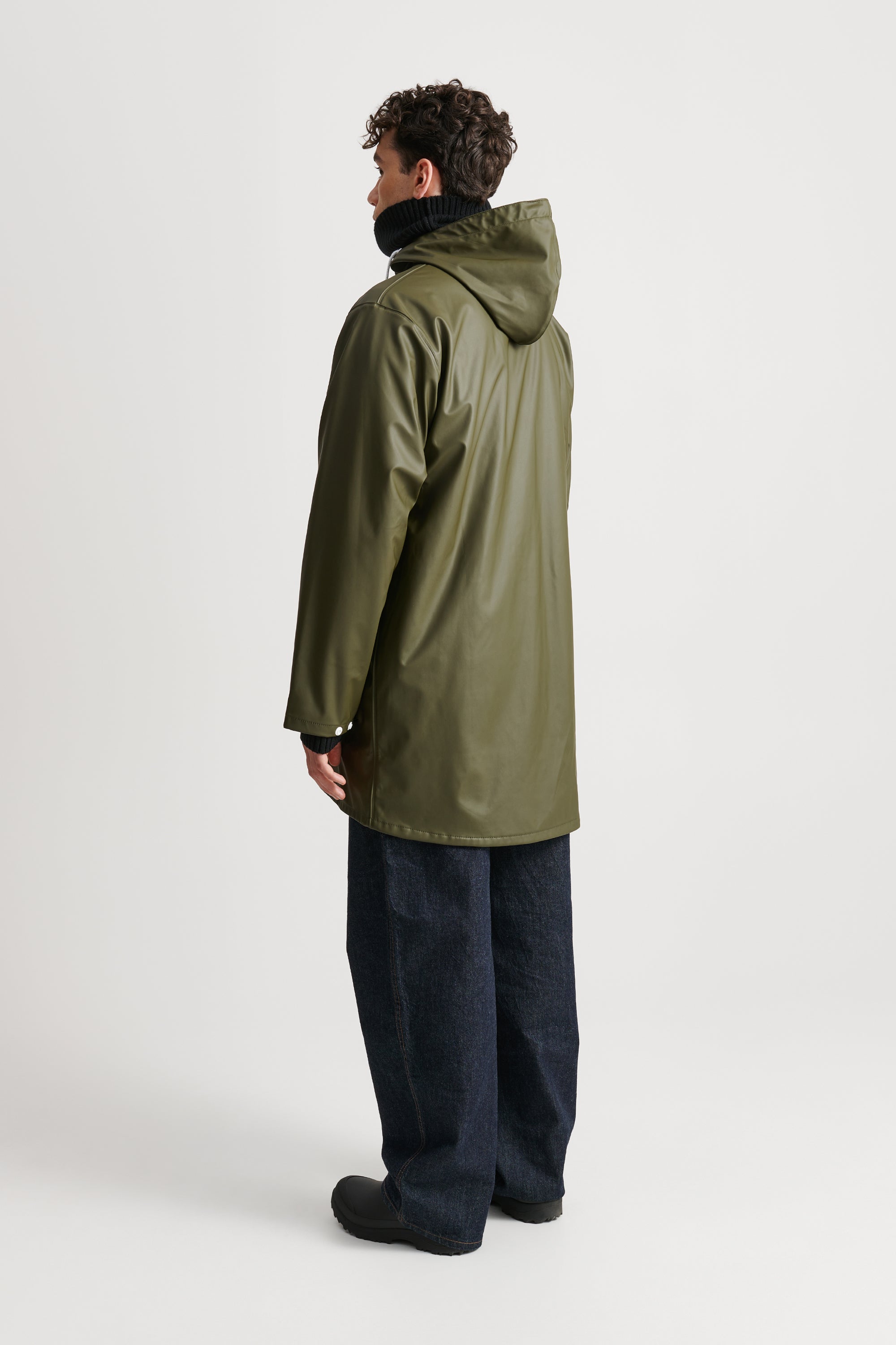 Tretorn Wings Jacket Forest Green man side