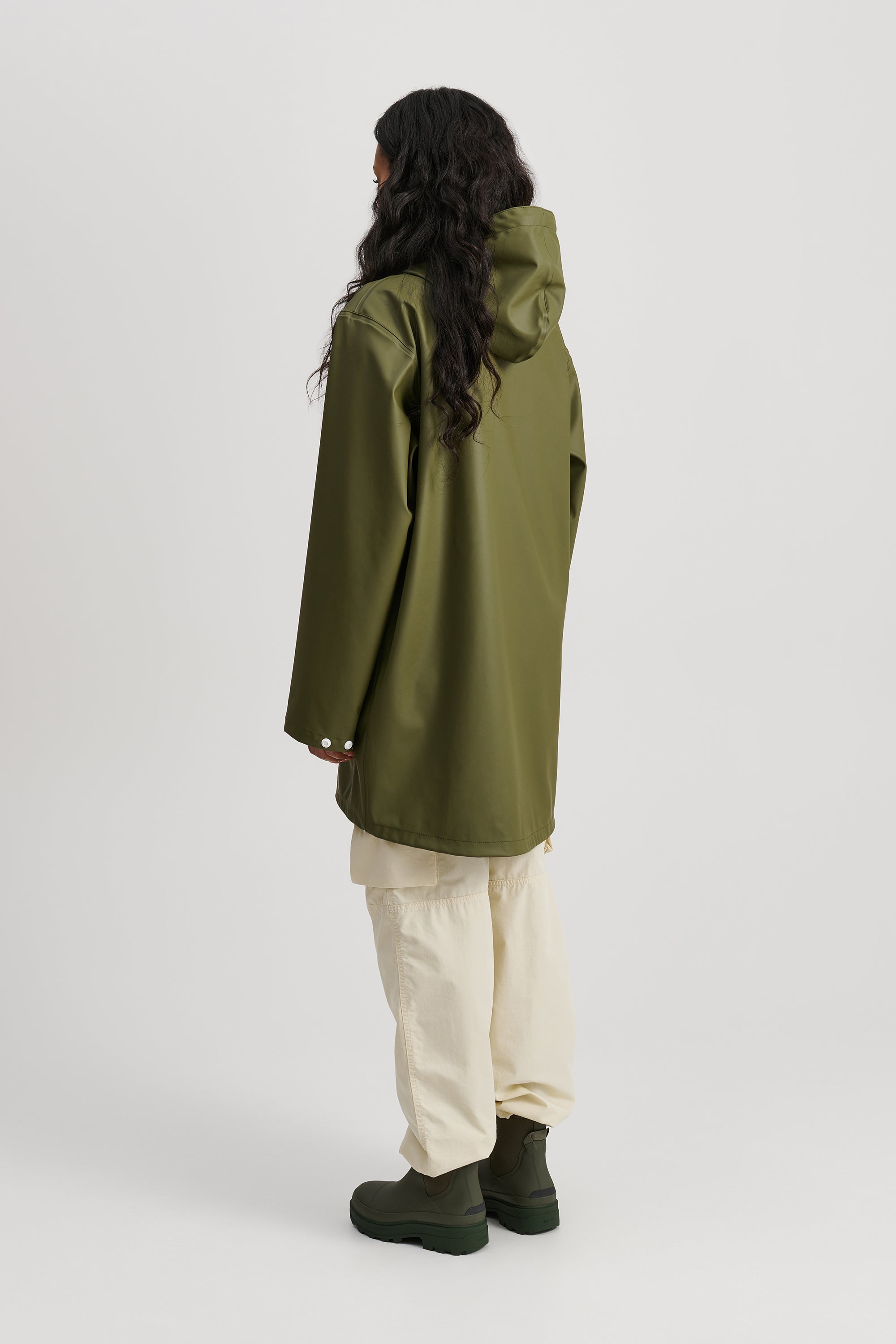 Tretorn Wings Jacket Forest Green model back