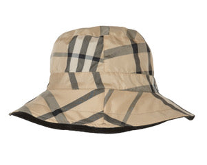 Rainraps Raincap Shiny Black and Plaid