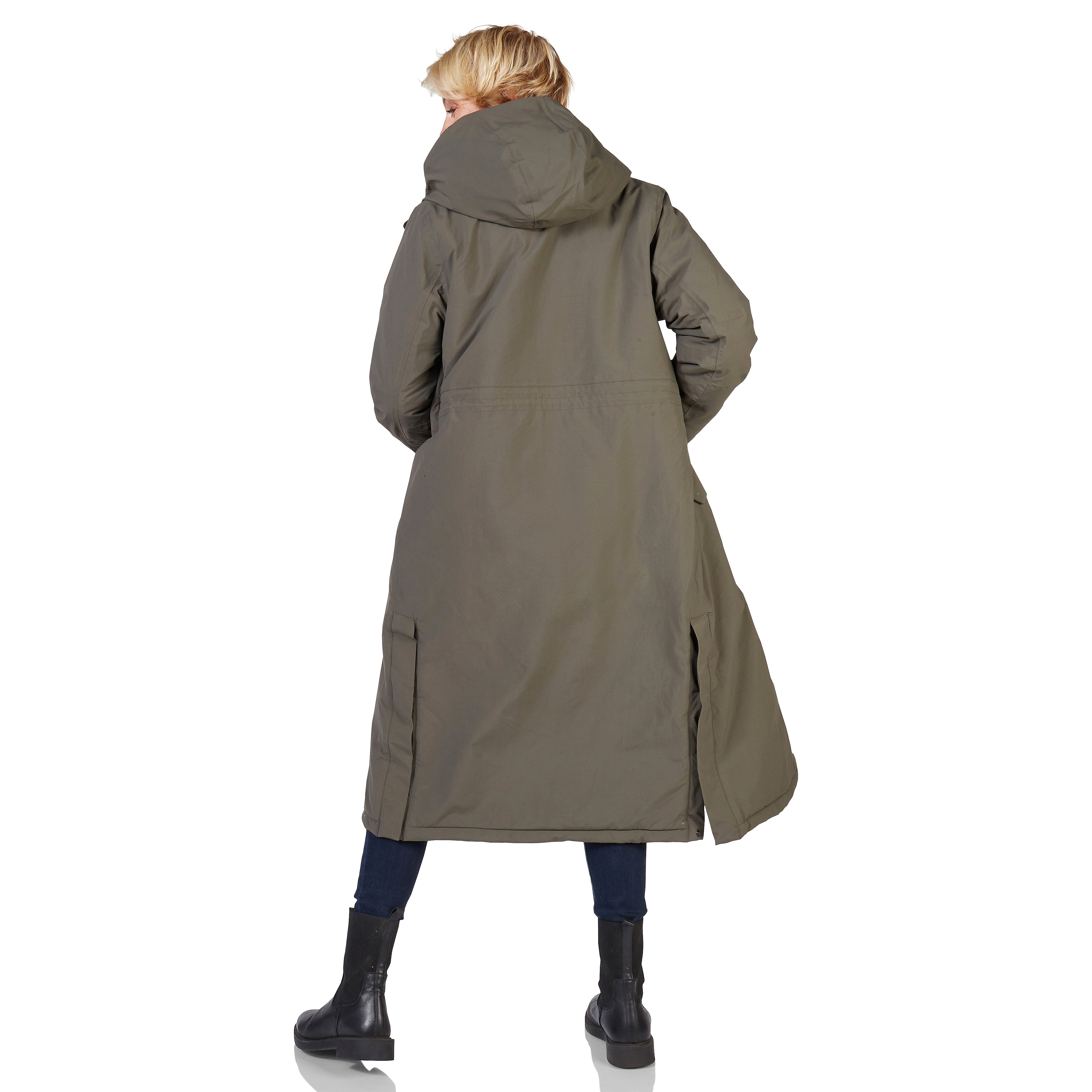 Happy Rainy Days Winter Raincoat Women Vancouver Grey-Blue 