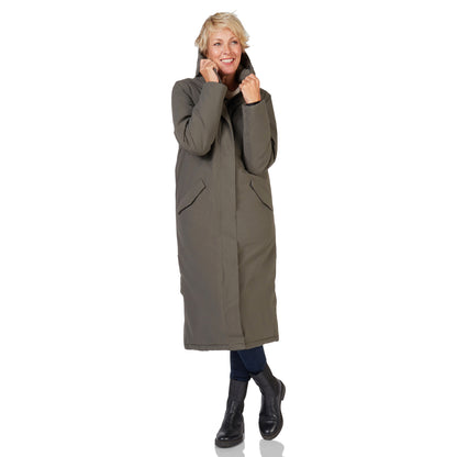 Happy Rainy Days Winter Raincoat Women Vancouver Grey-Blue 