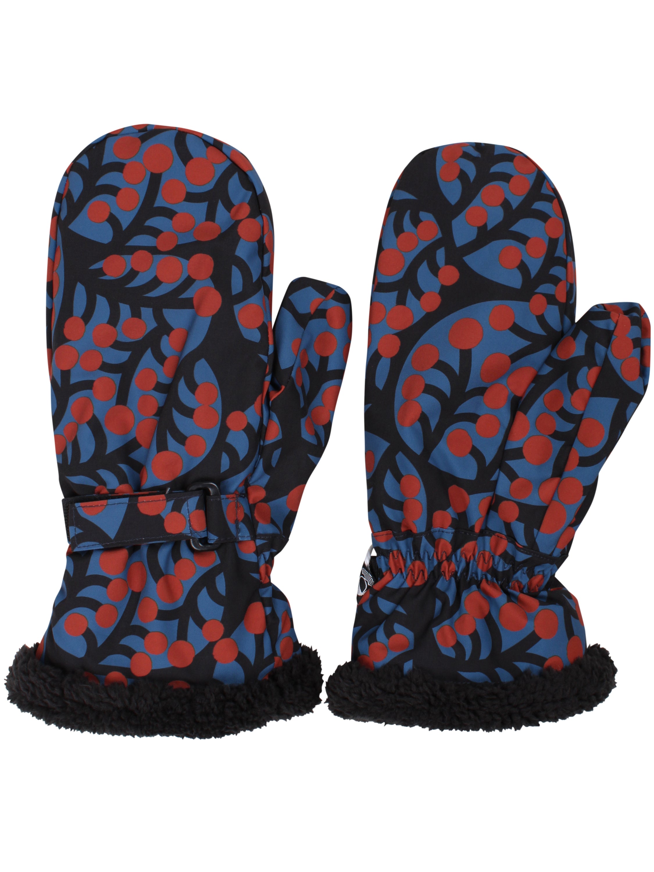 Waterdichte wanten met hippe print