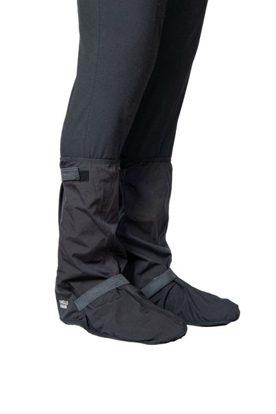 Bike boots Hello Rain zwart – voorzijde
