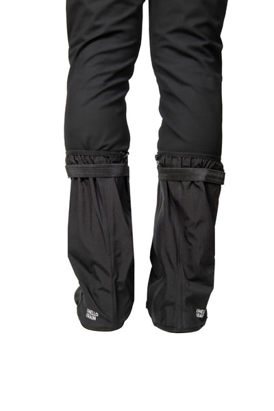 Bike boots Hello Rain zwart – waterdichte zijrits
