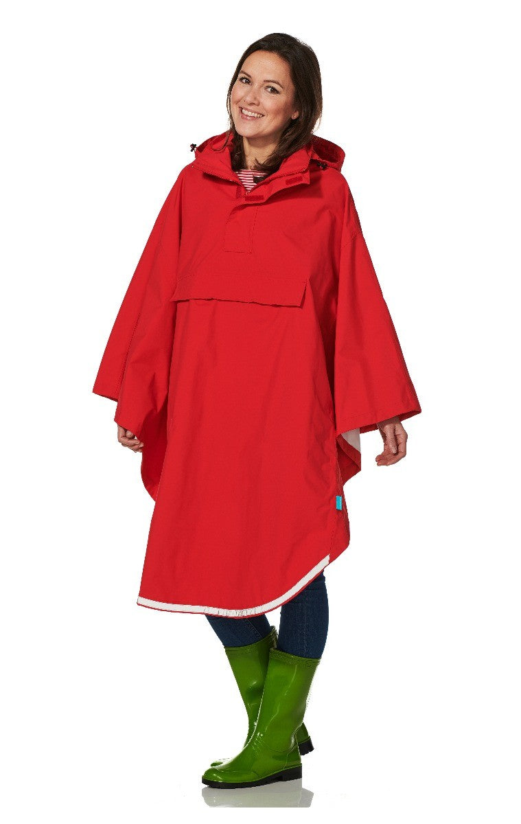 bikecape-rood-reflectie-rosa