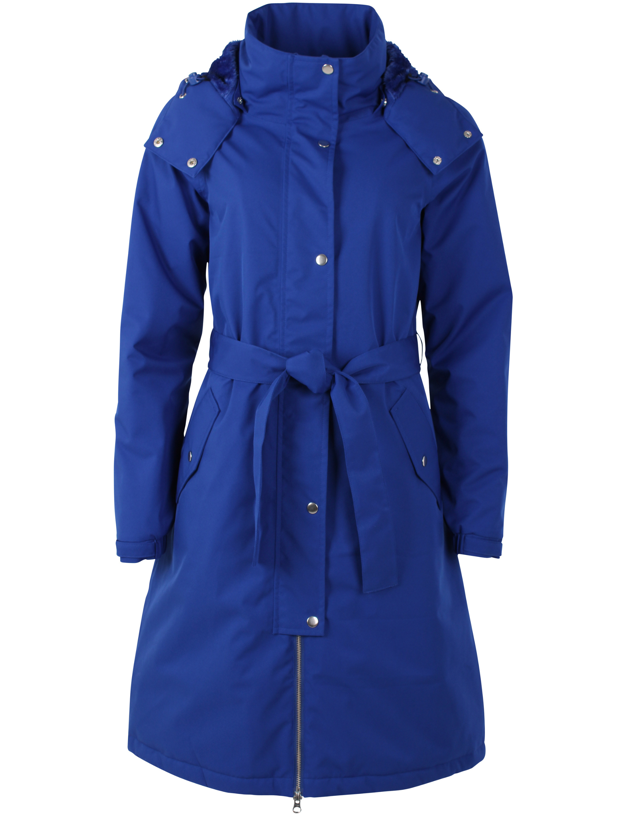 Danefae Winter Raincoat Ladies Danebornholm Steel Blue 