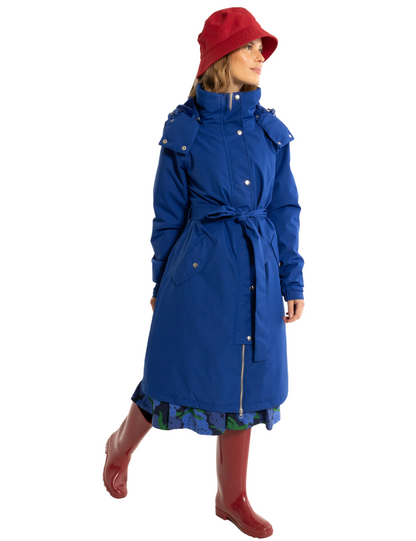 Danefae Winter Regenjas Dames Bornholm Deep Blue