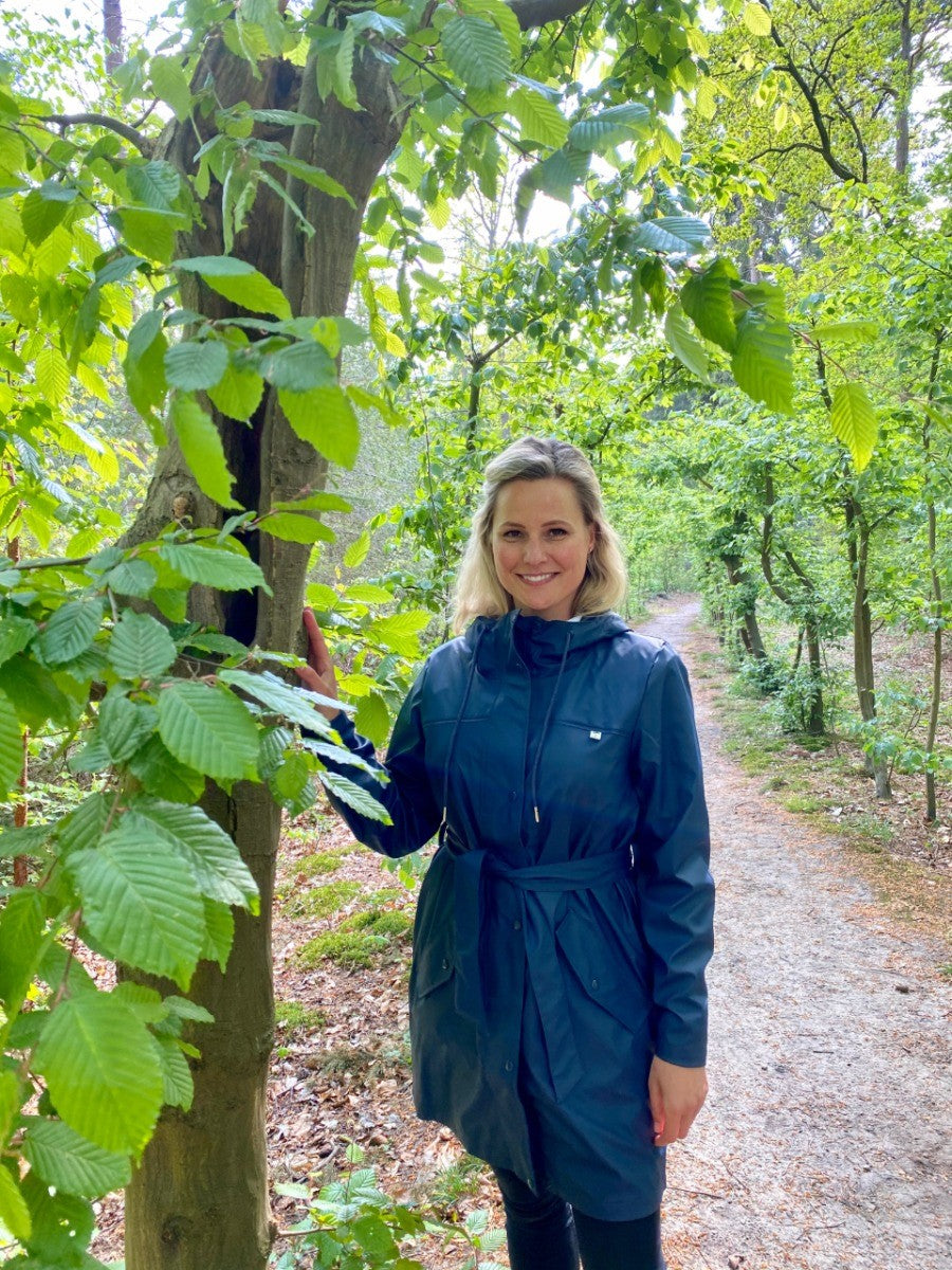 Danefae Regenmantel Pernille Navy letzte Größe XS