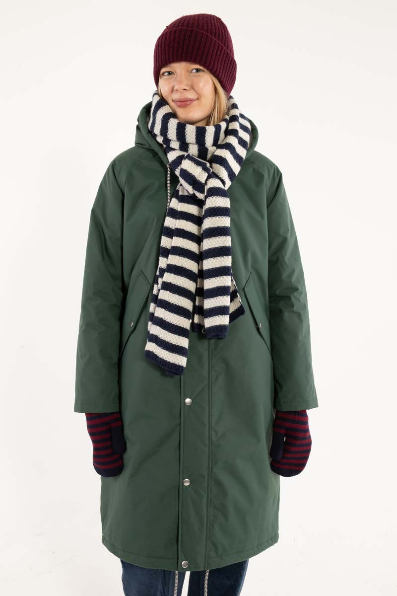 Danefae Danecoast winterjas Dark Forest lifestyle