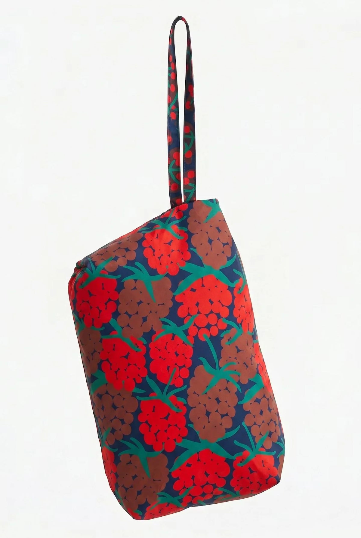 Danefæ Danepackit opvouwbare regenponcho donkerrood Maxiberry – productfoto 9