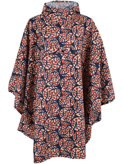 Danefæ Danepackit opvouwbare regenponcho navy Macro Micro – productfoto 10