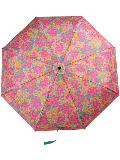 Danefae opvouwbare automatische paraplu Pink Berrygood, geopend