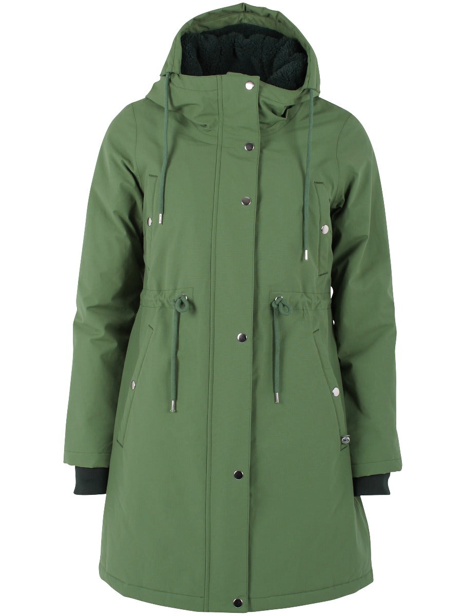 Danefae-Winter-Regenjas-Dames-Danenora-groen