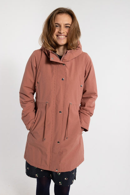 Danefae-Winter-Regenjas-Dames-Danenora-rose-modelvoor