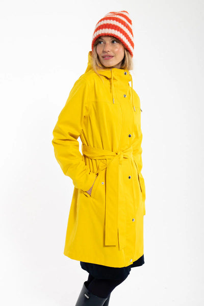 Danefae Regenmantel Damen Danerainlover Dark Yellow