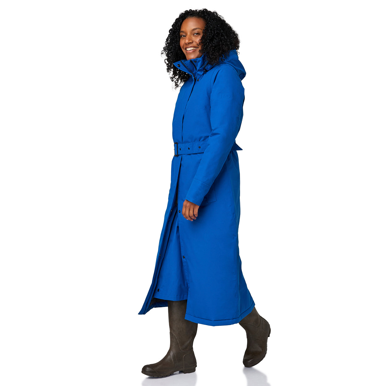 Happy Rainy Days Toronto Kobalt blauw waterdichte winterjas voor dames