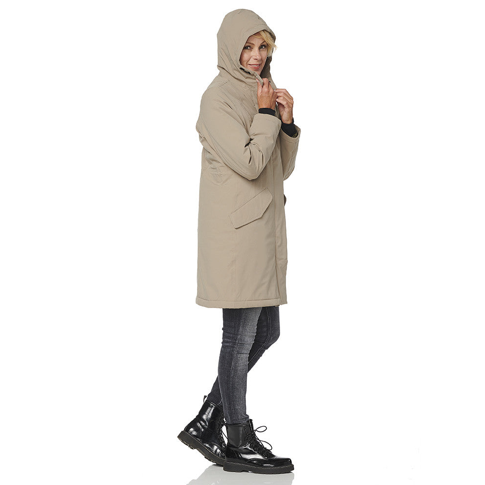 Happy-Rainy-Days-Winterjas-Dames-Orlando-beige-capuchon