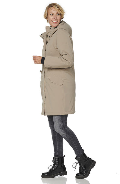 Happy-Rainy-Days-Winterjas-Dames-Orlando-beige-zij