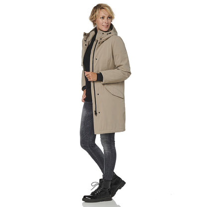 Happy-Rainy-Days-Winterjas-Dames-Orlando-beige-zijopen