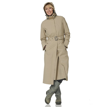 HappyRainyDays-Extra-Lange-Regenjas-Montreal-beige-capuchon