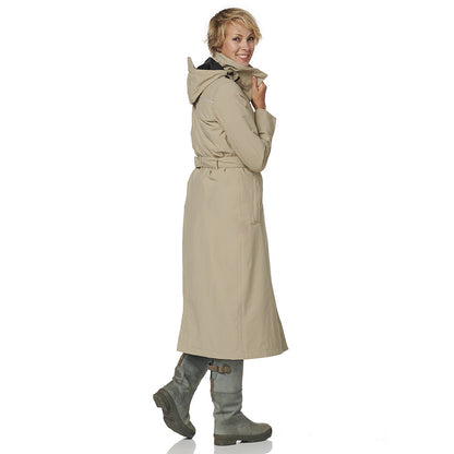 HappyRainyDays-Extra-Lange-Regenjas-Montreal-beige-modelzij