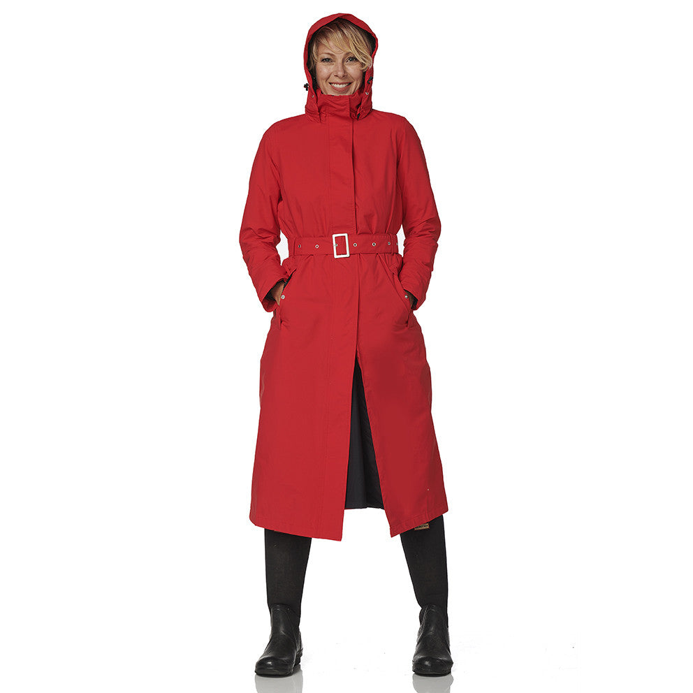 HappyRainyDays-Extra-Lange-Regenjas-Montreal-rood-model