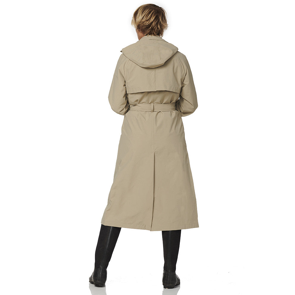 HappyRainyDays-Lange-regenjas-Dames-Michigan-beige-modelachter