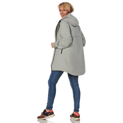 HappyRainyDays-Regenparka-Dames-Chalc-openachter